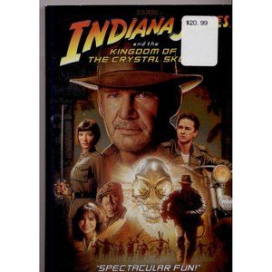 HARRISON FORD in INDIANA JONES and the KINGDOM OF THE CRYSTAL SKULL DVD